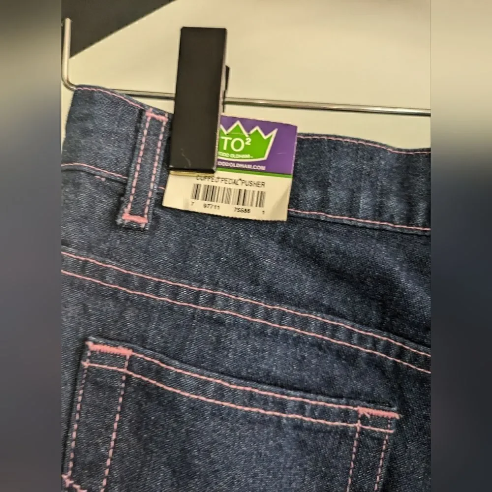 Todd Oldham peddle jeans vintage 90s Dead stock